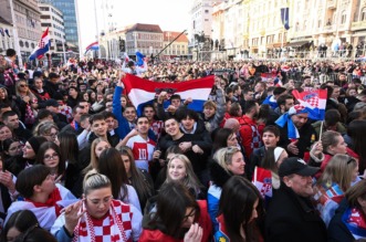 Zagreb: Svečani doček rukometaša nakon osvojenog srebra na Svjetskom prvenstvu Zagreb: Svečani doček rukometaša nakon osvojenog srebra na Svjetskom prvenstvu