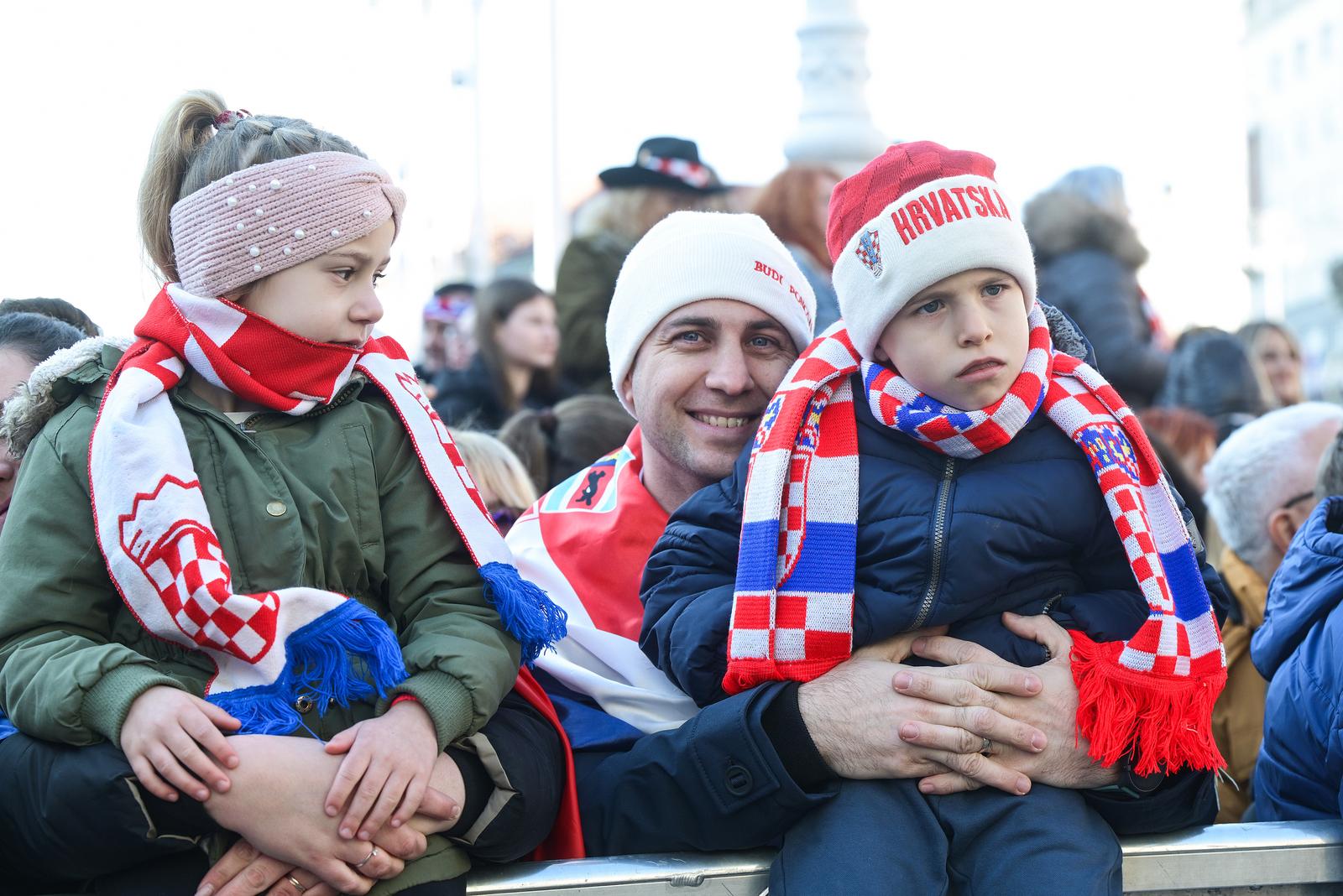Zagreb: Svečani doček rukometaša nakon osvojenog srebra na Svjetskom prvenstvu Zagreb: Svečani doček rukometaša nakon osvojenog srebra na Svjetskom prvenstvu