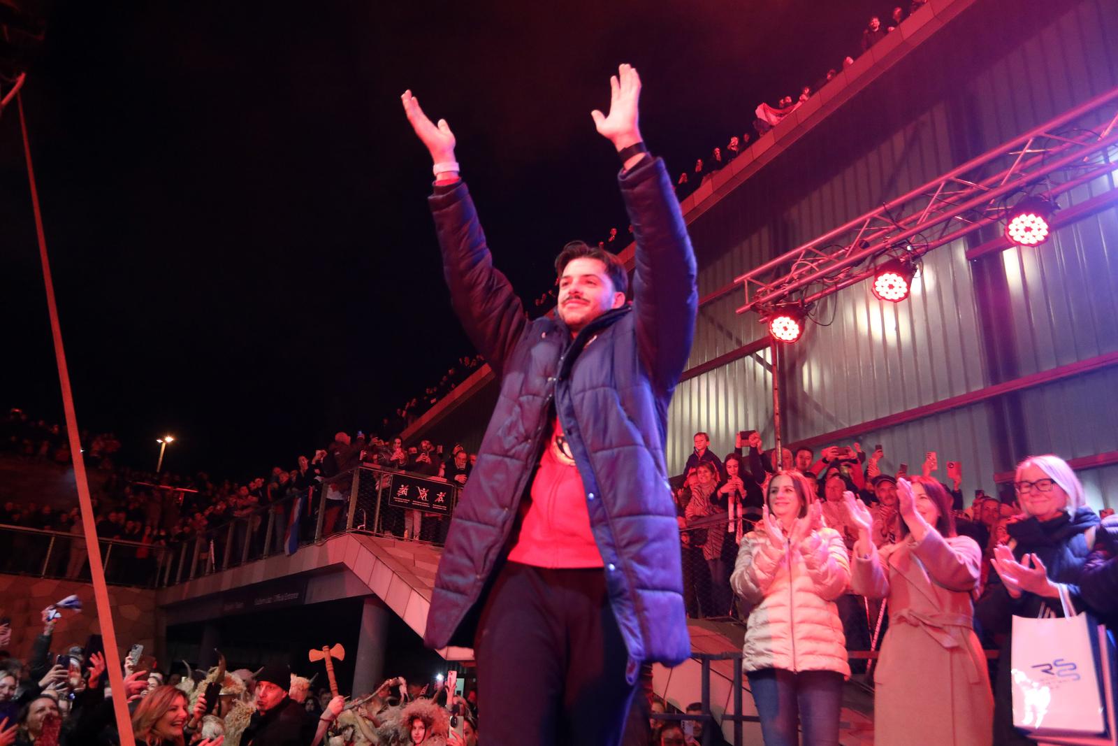 Rijeka: Doček srebrnih Tina Lučina, Filipa Glavaša i Valtera Matoševića Rijeka: Doček srebrnih Tina Lučina, Filipa Glavaša i Valtera Matoševića