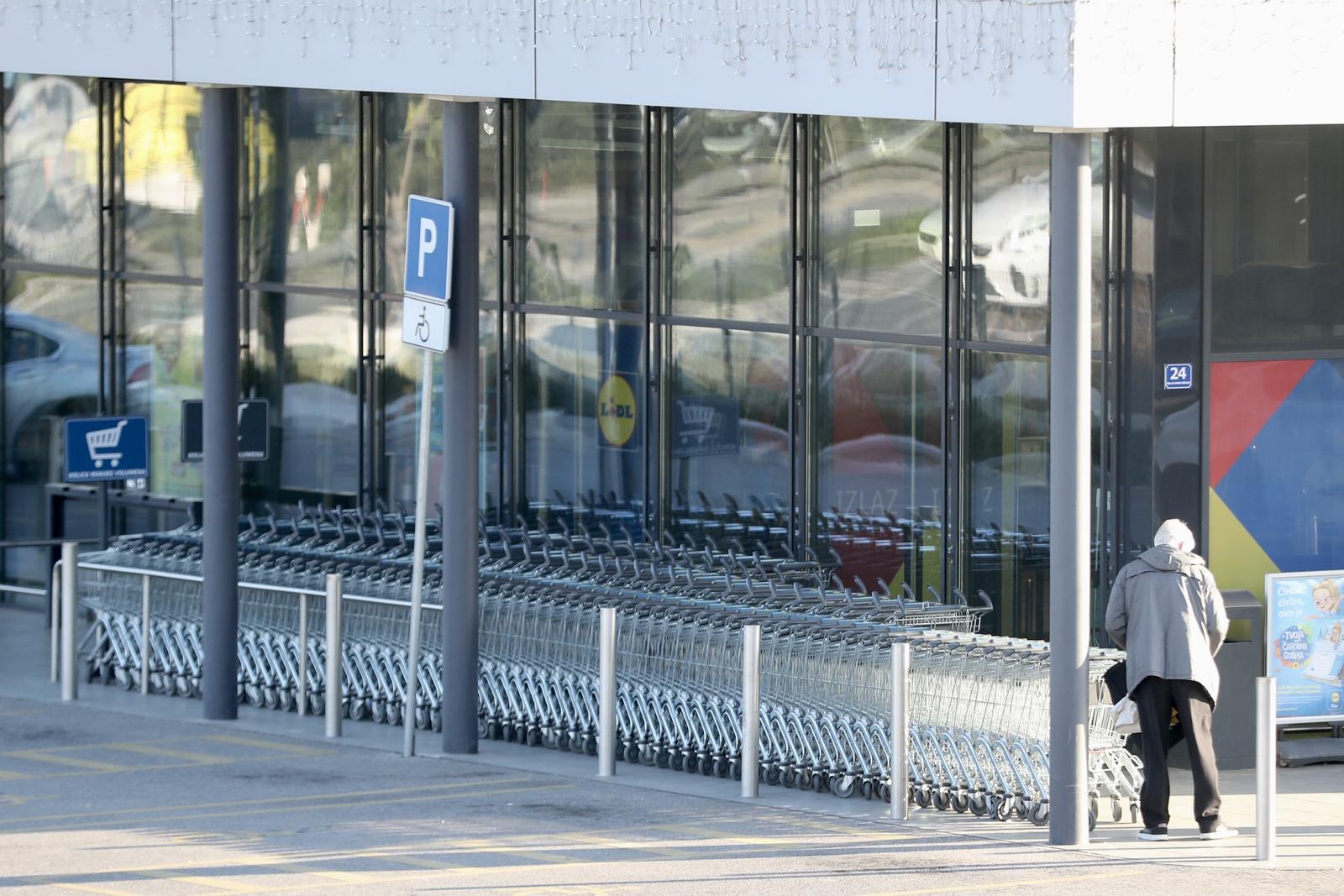 Split: Lidl na Sirobuji tijekom trećeg općeg bojkota trgovina u Hrvatskoj