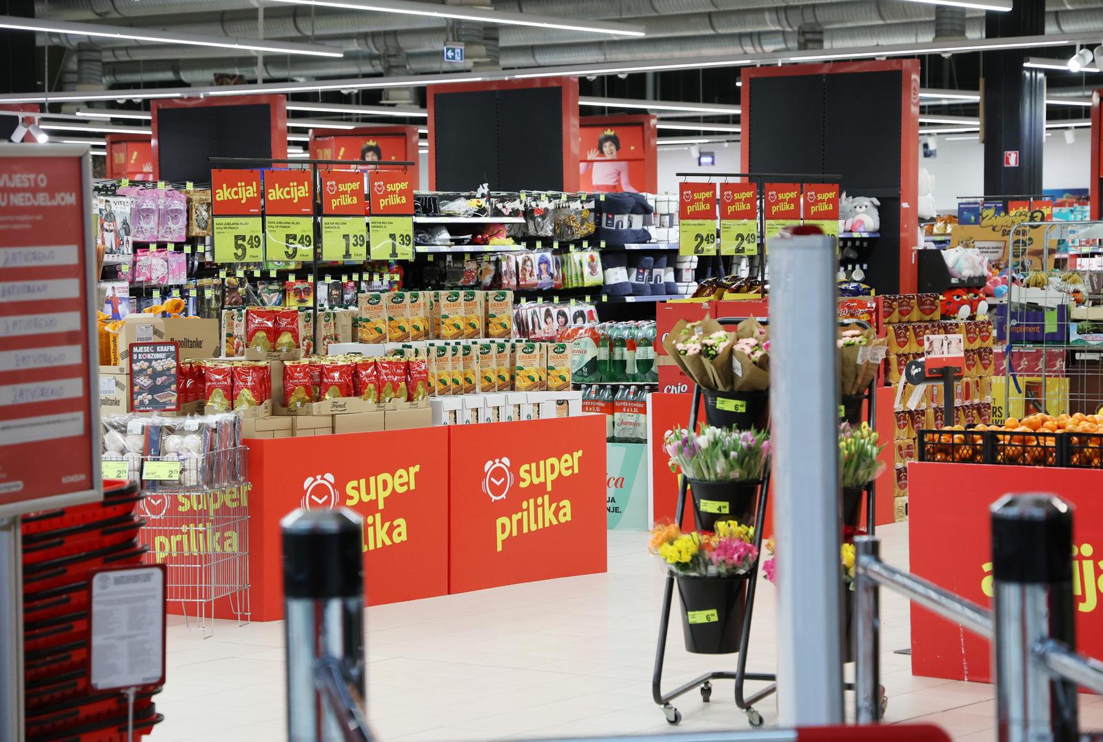 Šibenik: Konzum tijekom trećeg općeg bojkota trgovina u Hrvatskoj