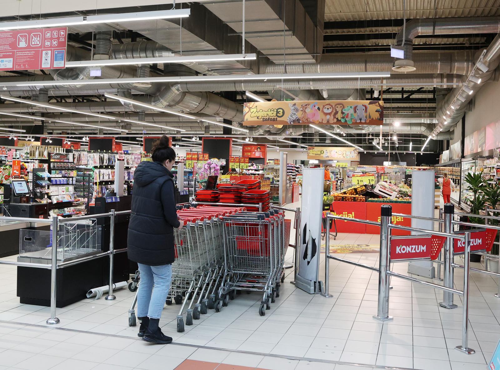 Šibenik: Konzum tijekom trećeg općeg bojkota trgovina u Hrvatskoj