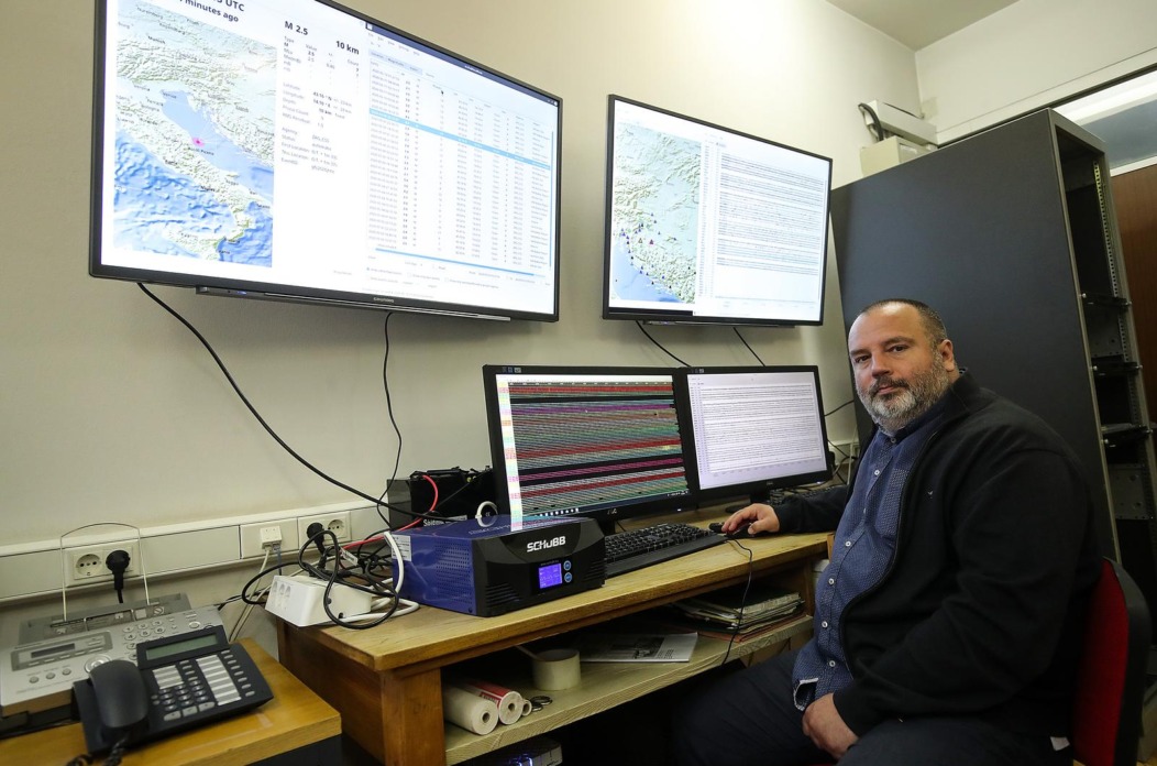 Zagreb: Seizmolog Tomislav Fiket Zagreb: Seizmolog Tomislav Fiket