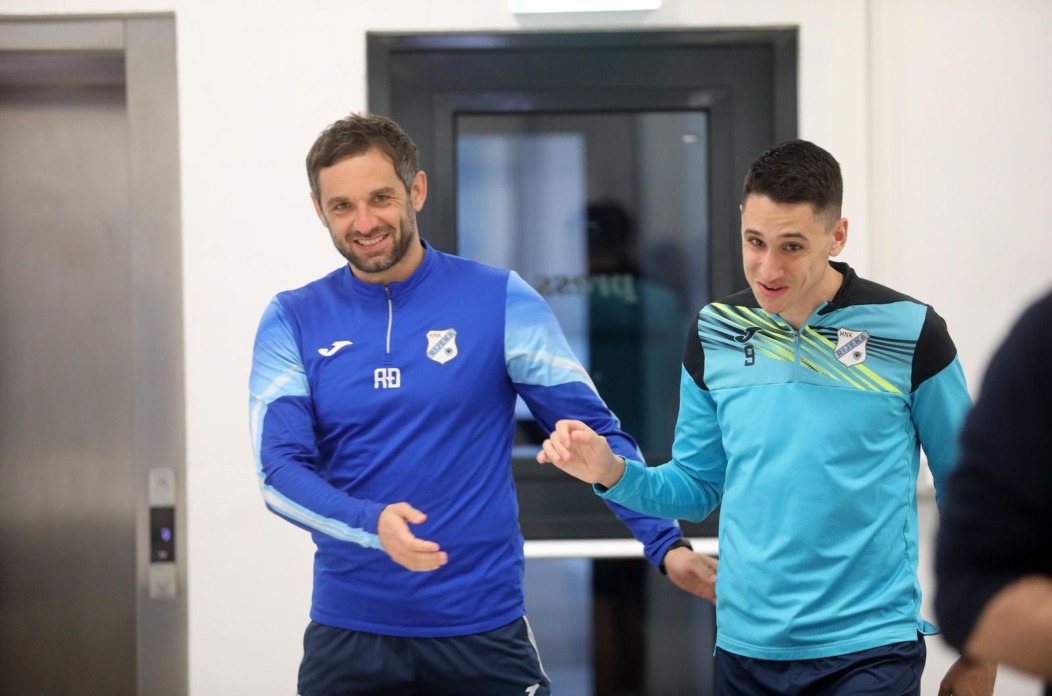 Rijeka: Radomir Đalović i Luka Menalo na konferenciji za medije