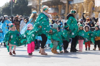 Dječja karnevalska povorka prošla središtem Rijeke Dječja karnevalska povorka prošla središtem Rijeke