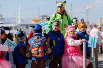 Dječja karnevalska povorka prošla središtem Rijeke Dječja karnevalska povorka prošla središtem Rijeke