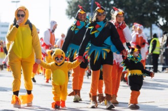 Dječja karnevalska povorka prošla središtem Rijeke Dječja karnevalska povorka prošla središtem Rijeke