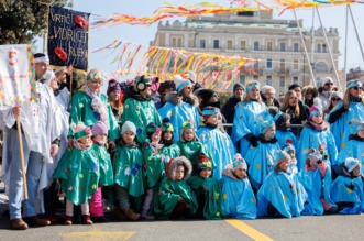 Dječja karnevalska povorka prošla središtem Rijeke Dječja karnevalska povorka prošla središtem Rijeke