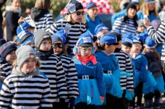 Dječja karnevalska povorka prošla središtem Rijeke Dječja karnevalska povorka prošla središtem Rijeke