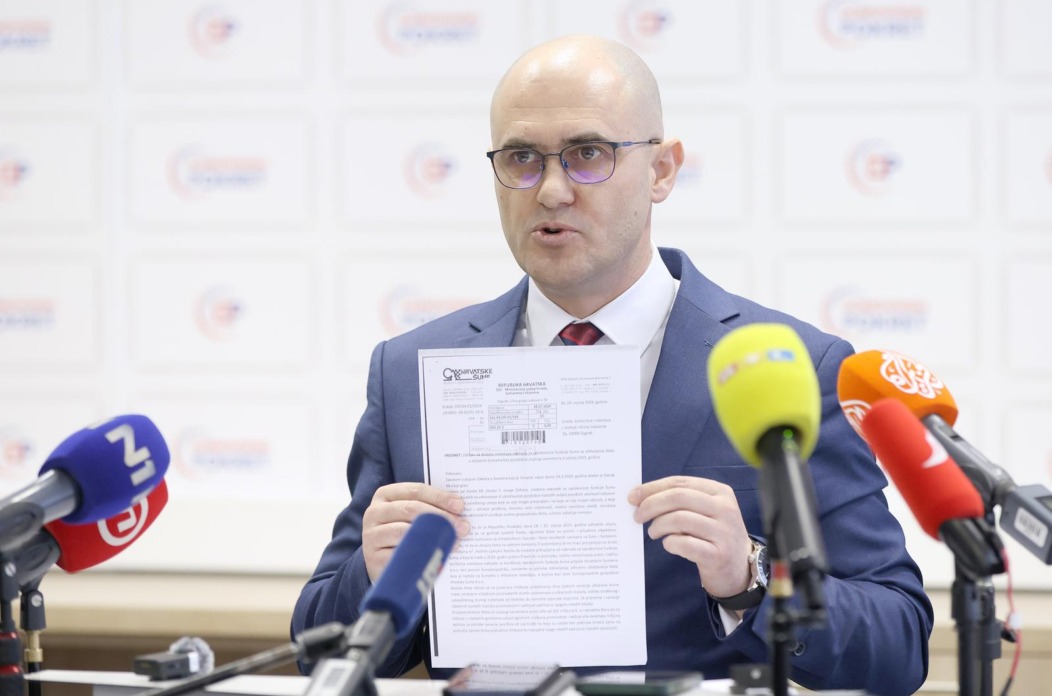 Zagreb: Josip Dabro o stanju u Hrvatskim sumama Zagreb: Josip Dabro o stanju u Hrvatskim sumama