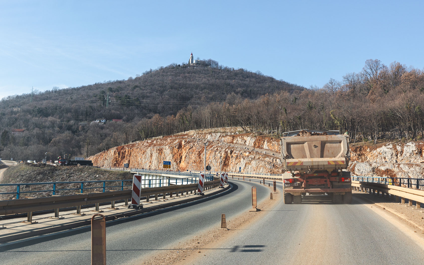 Radovi dionica Učka autoput cesta-5028 Radovi dionica Učka autoput cesta-5028