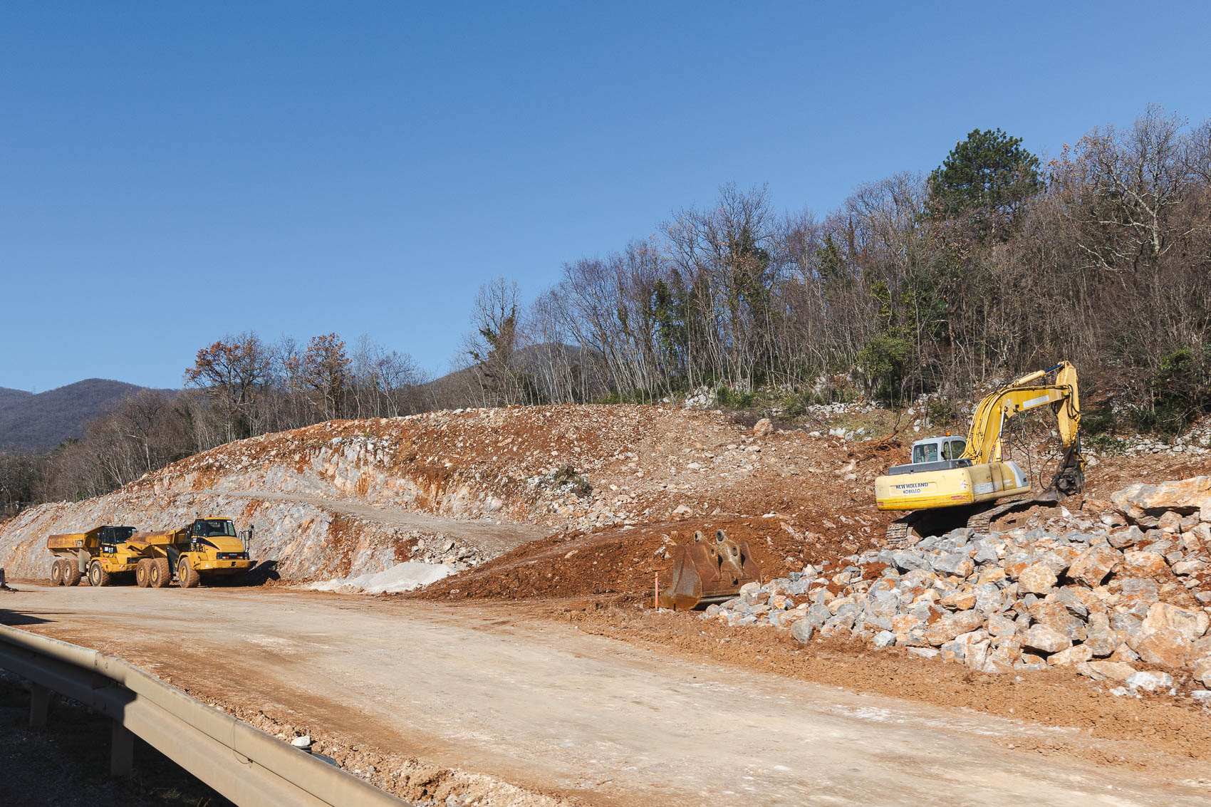 Radovi dionica Učka autoput cesta-5076 Radovi dionica Učka autoput cesta-5076