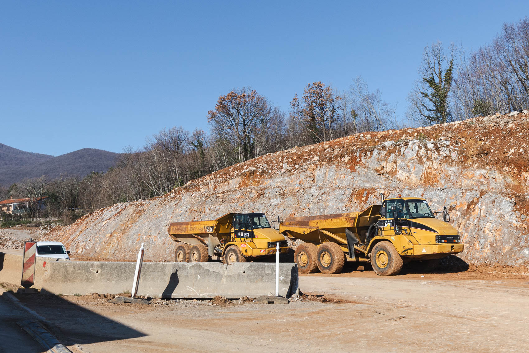 Radovi dionica Učka autoput cesta-5079 Radovi dionica Učka autoput cesta-5079