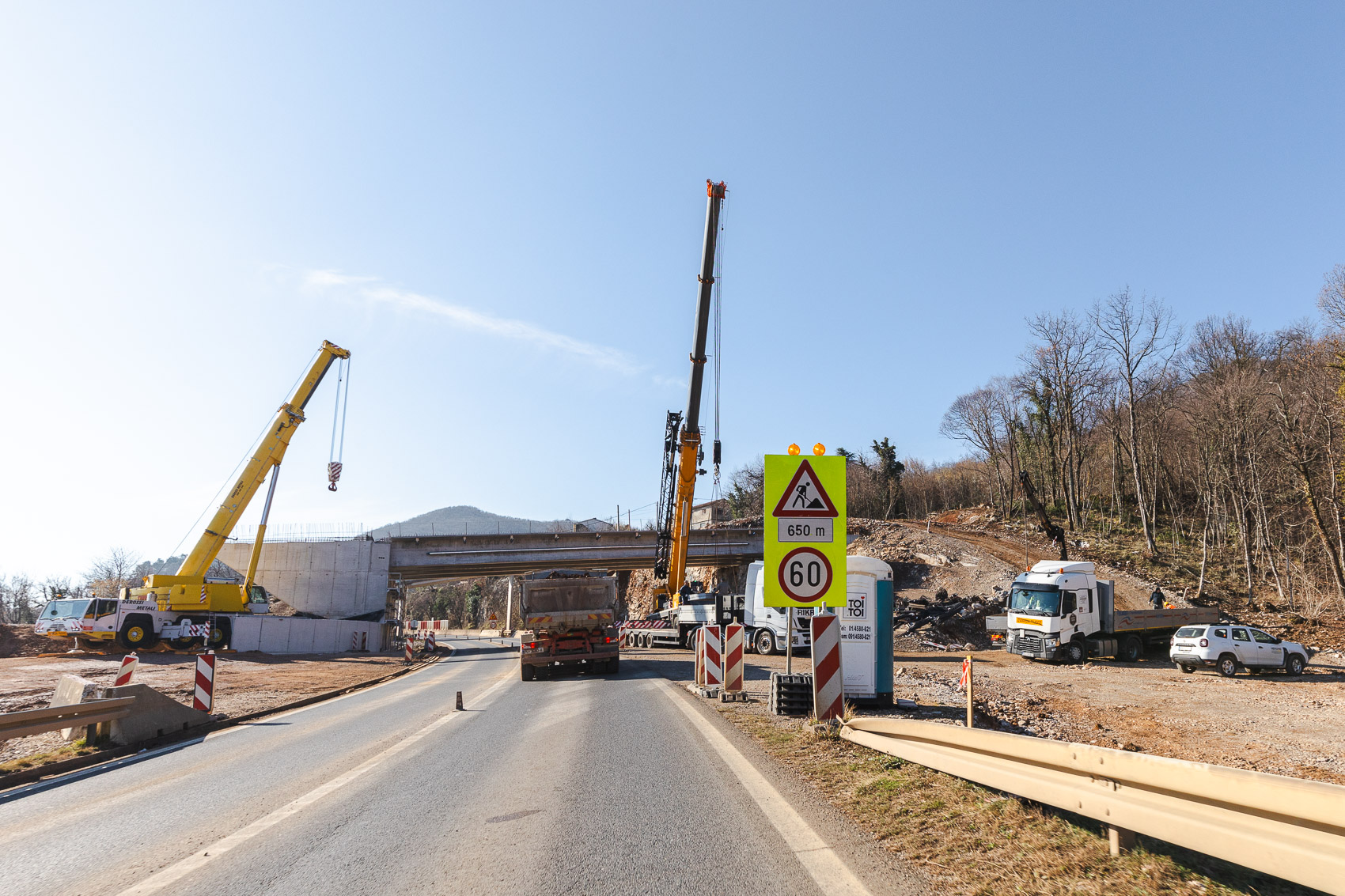 Radovi dionica Učka autoput cesta-5106 Radovi dionica Učka autoput cesta-5106