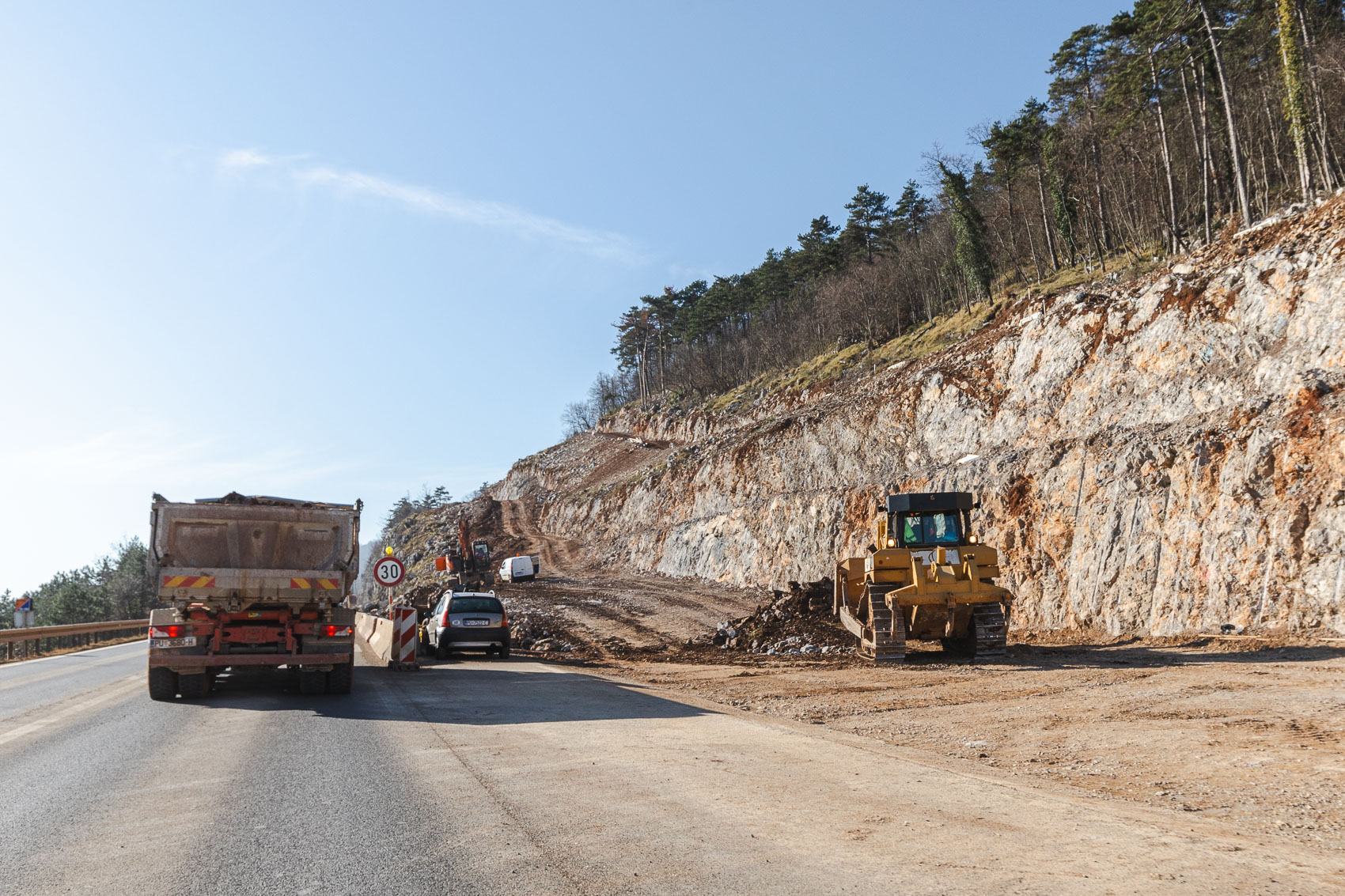 Radovi dionica Učka autoput cesta-5138 Radovi dionica Učka autoput cesta-5138