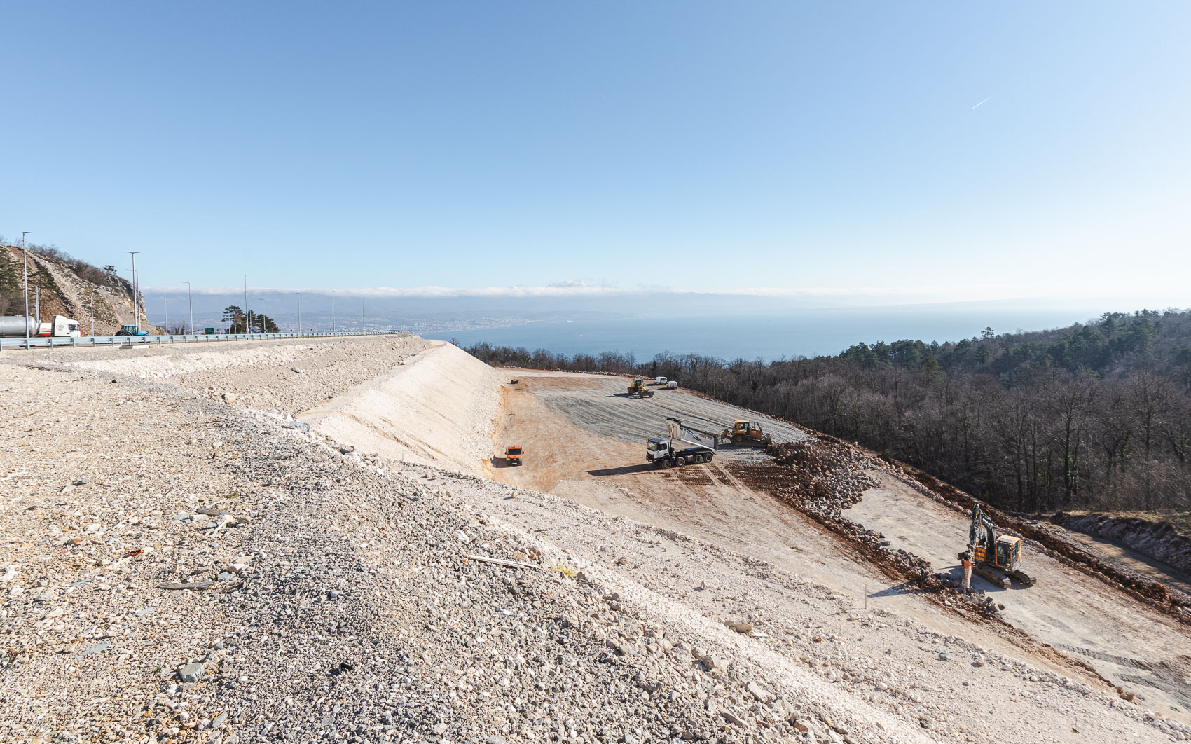 Radovi dionica Učka autoput cesta-5145 Radovi dionica Učka autoput cesta-5145