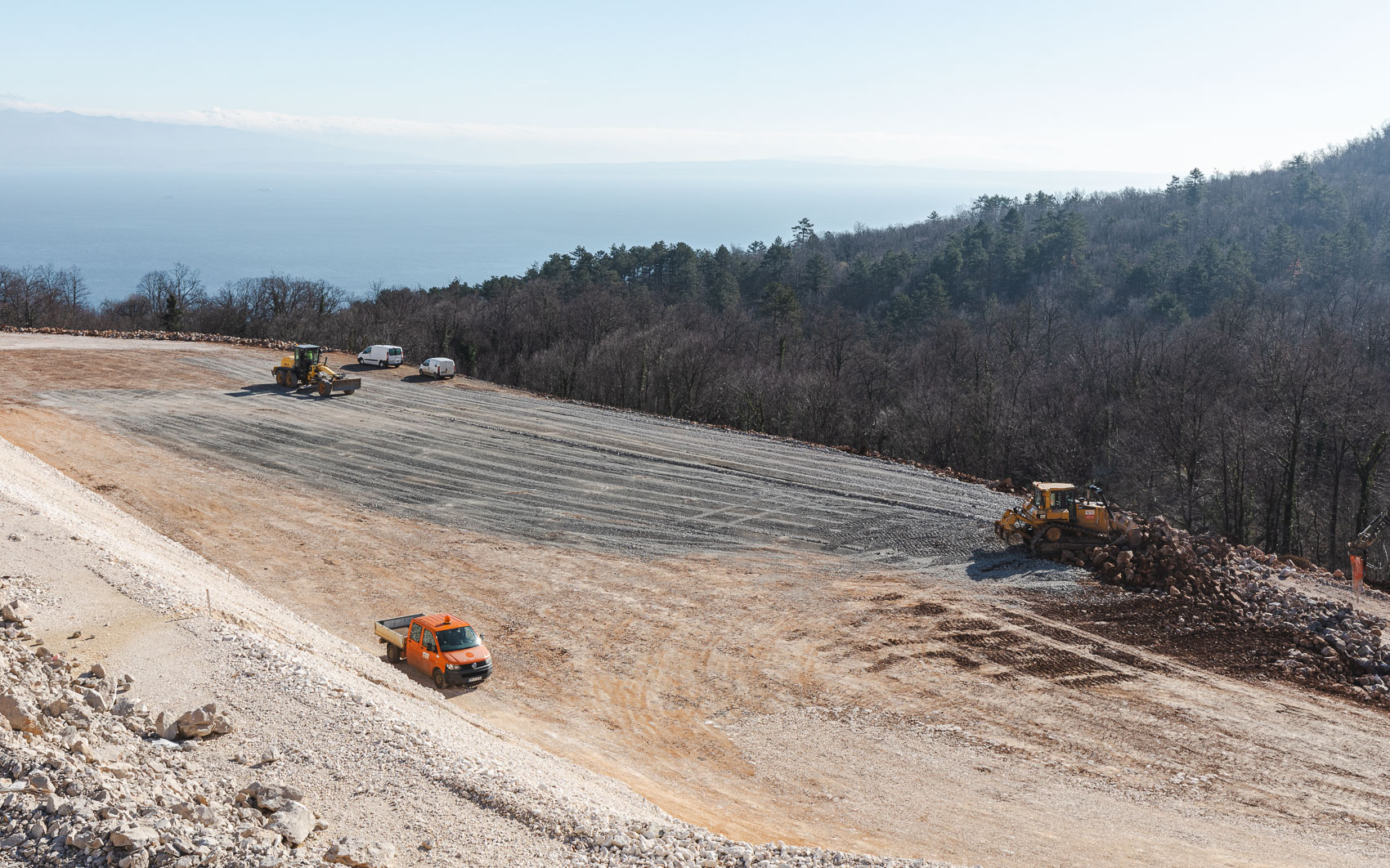 Radovi dionica Učka autoput cesta-5155 Radovi dionica Učka autoput cesta-5155