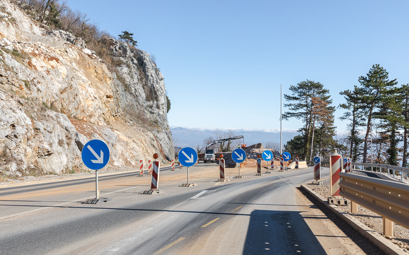 Radovi dionica Učka autoput cesta-5160 Radovi dionica Učka autoput cesta-5160