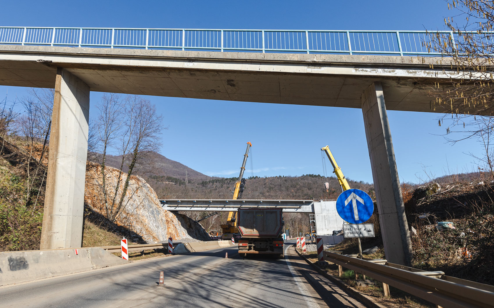 Radovi dionica Učka autoput cesta-5189 Radovi dionica Učka autoput cesta-5189