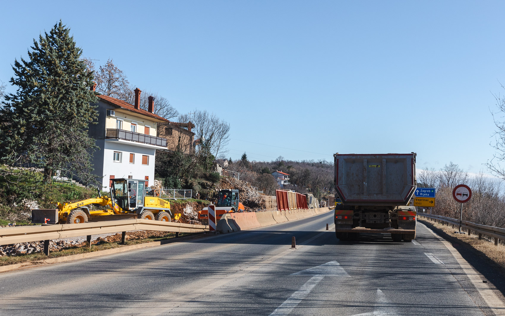 Radovi dionica Učka autoput cesta-5192 Radovi dionica Učka autoput cesta-5192