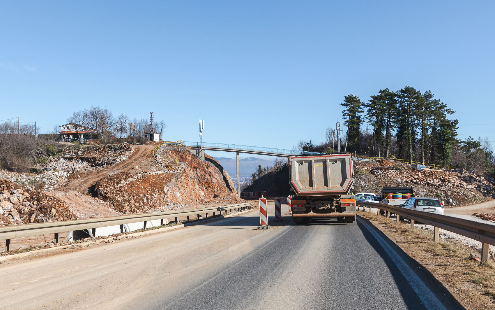 Radovi dionica Učka autoput cesta-5242 Radovi dionica Učka autoput cesta-5242