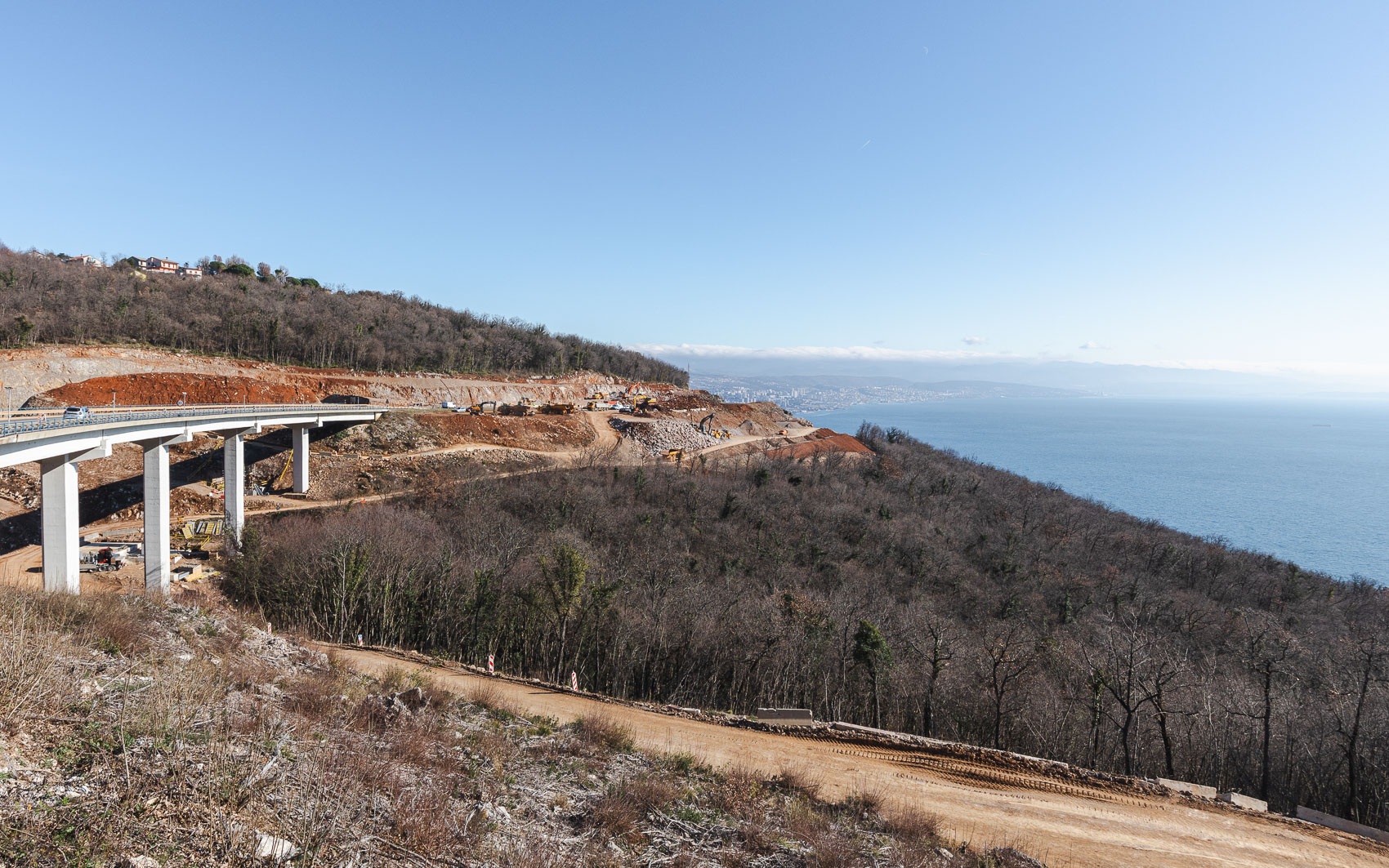 Radovi dionica Učka autoput cesta-5282 Radovi dionica Učka autoput cesta-5282