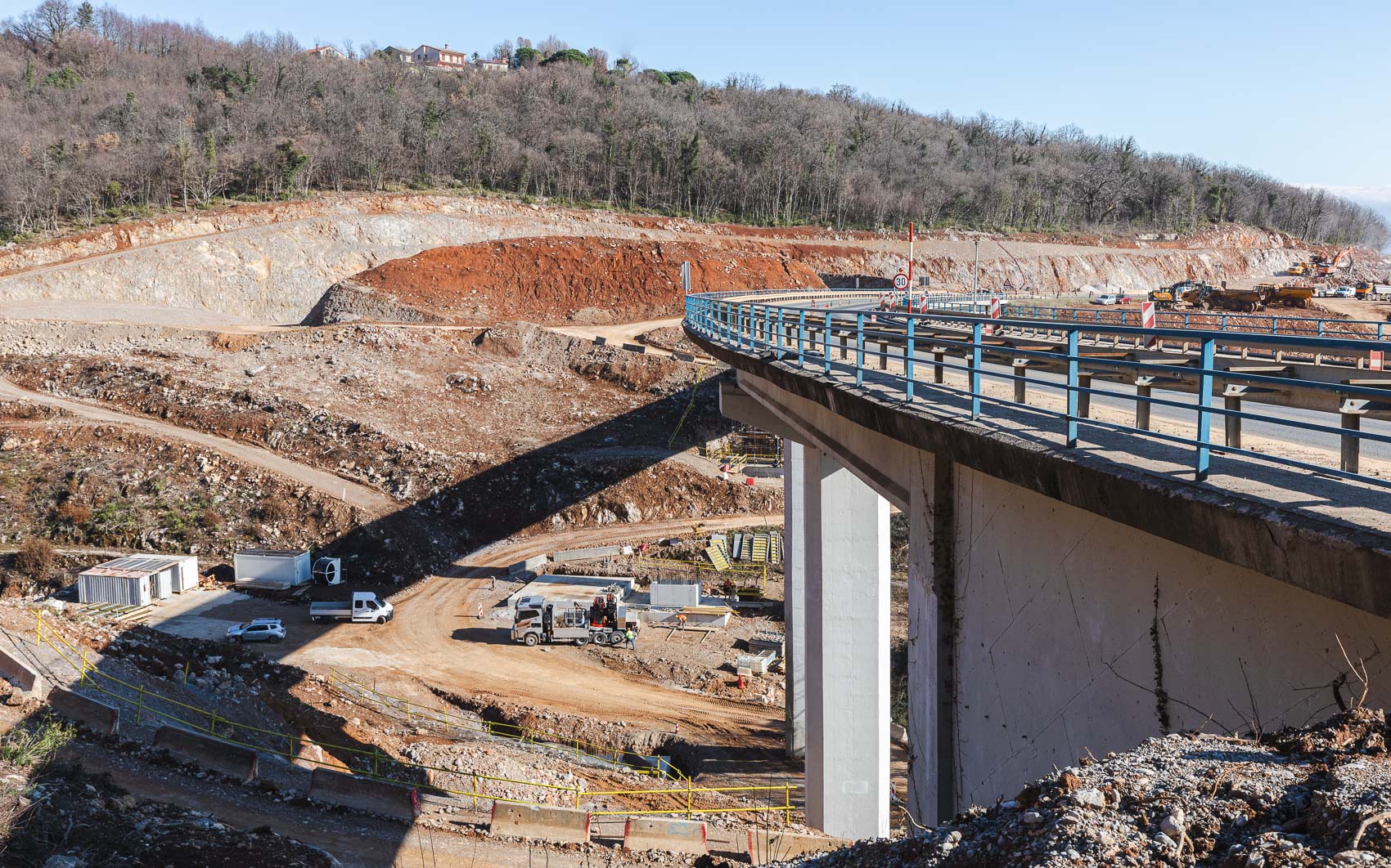 Radovi dionica Učka autoput cesta-5294 Radovi dionica Učka autoput cesta-5294