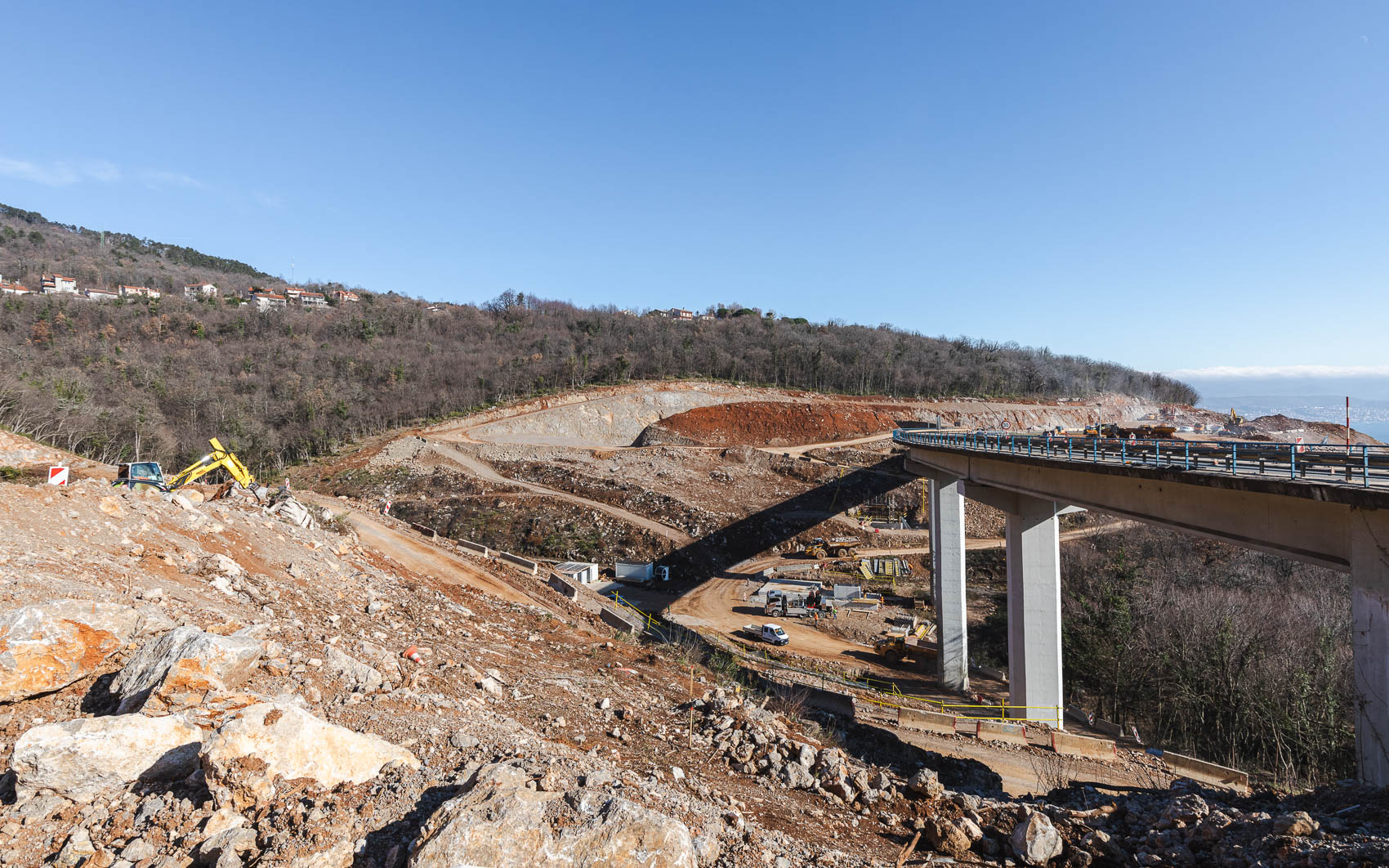 Radovi dionica Učka autoput cesta-5296 Radovi dionica Učka autoput cesta-5296