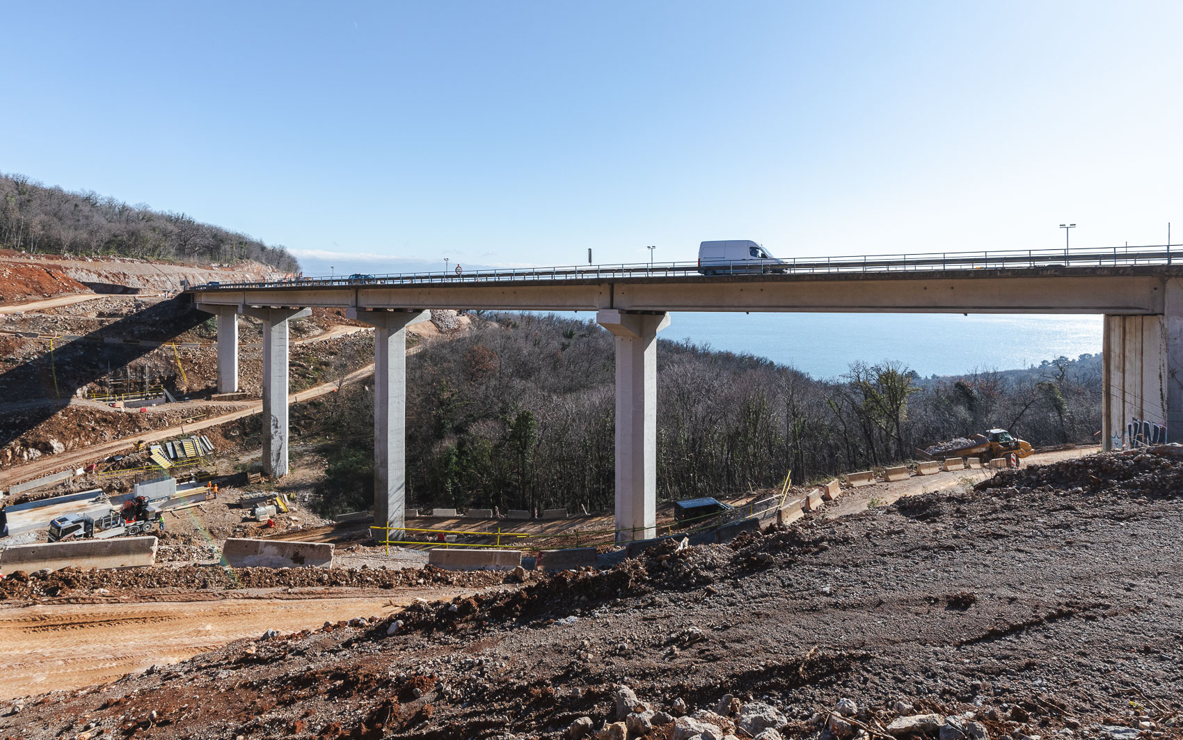 Radovi dionica Učka autoput cesta-5315 Radovi dionica Učka autoput cesta-5315