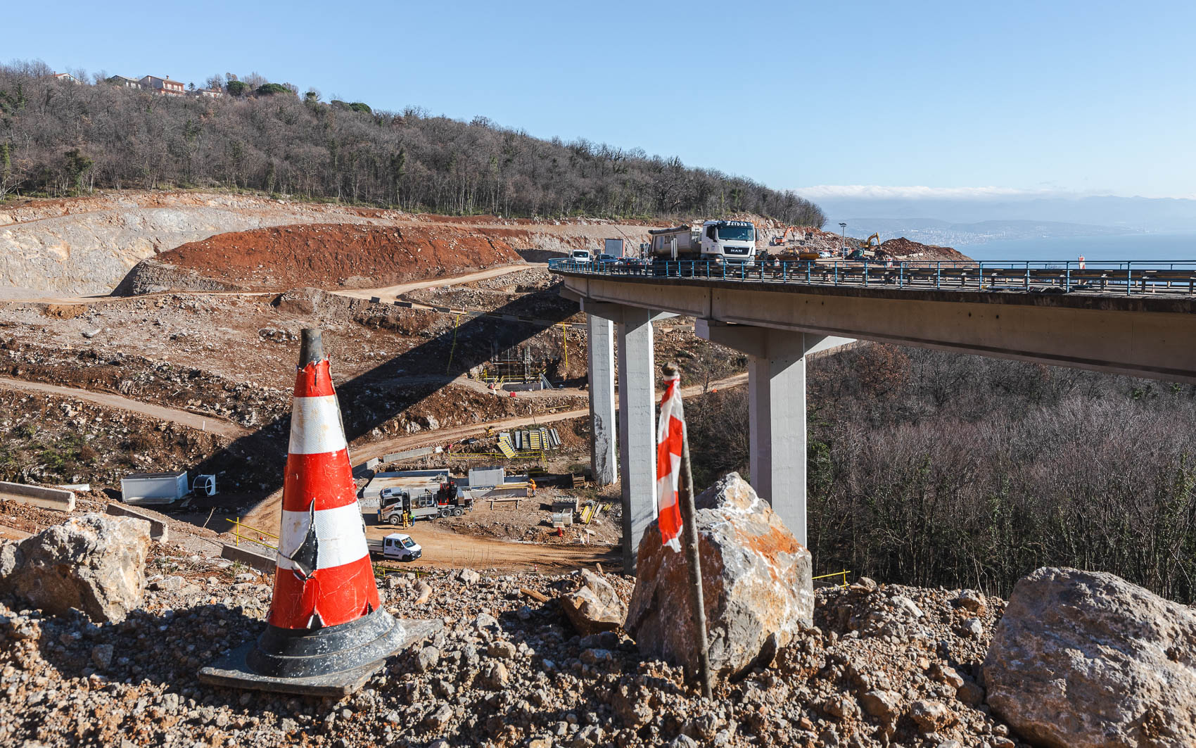 Radovi dionica Učka autoput cesta-5320 Radovi dionica Učka autoput cesta-5320