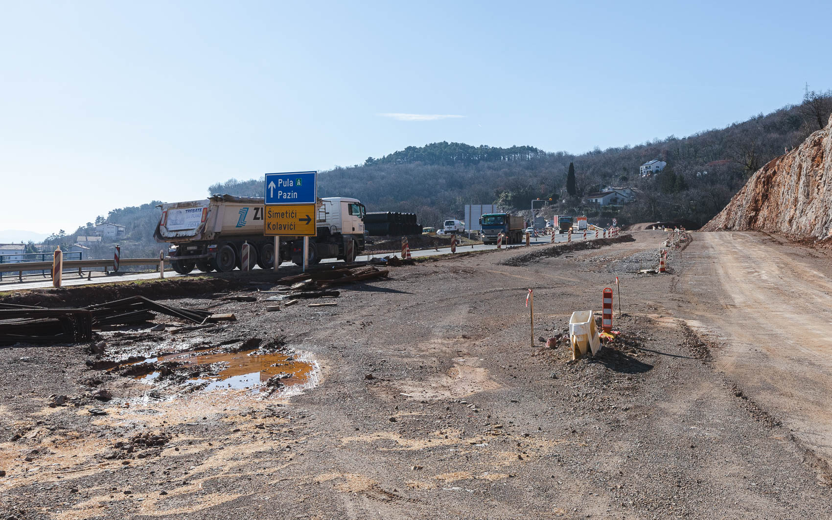 Radovi dionica Učka autoput cesta-5321 Radovi dionica Učka autoput cesta-5321