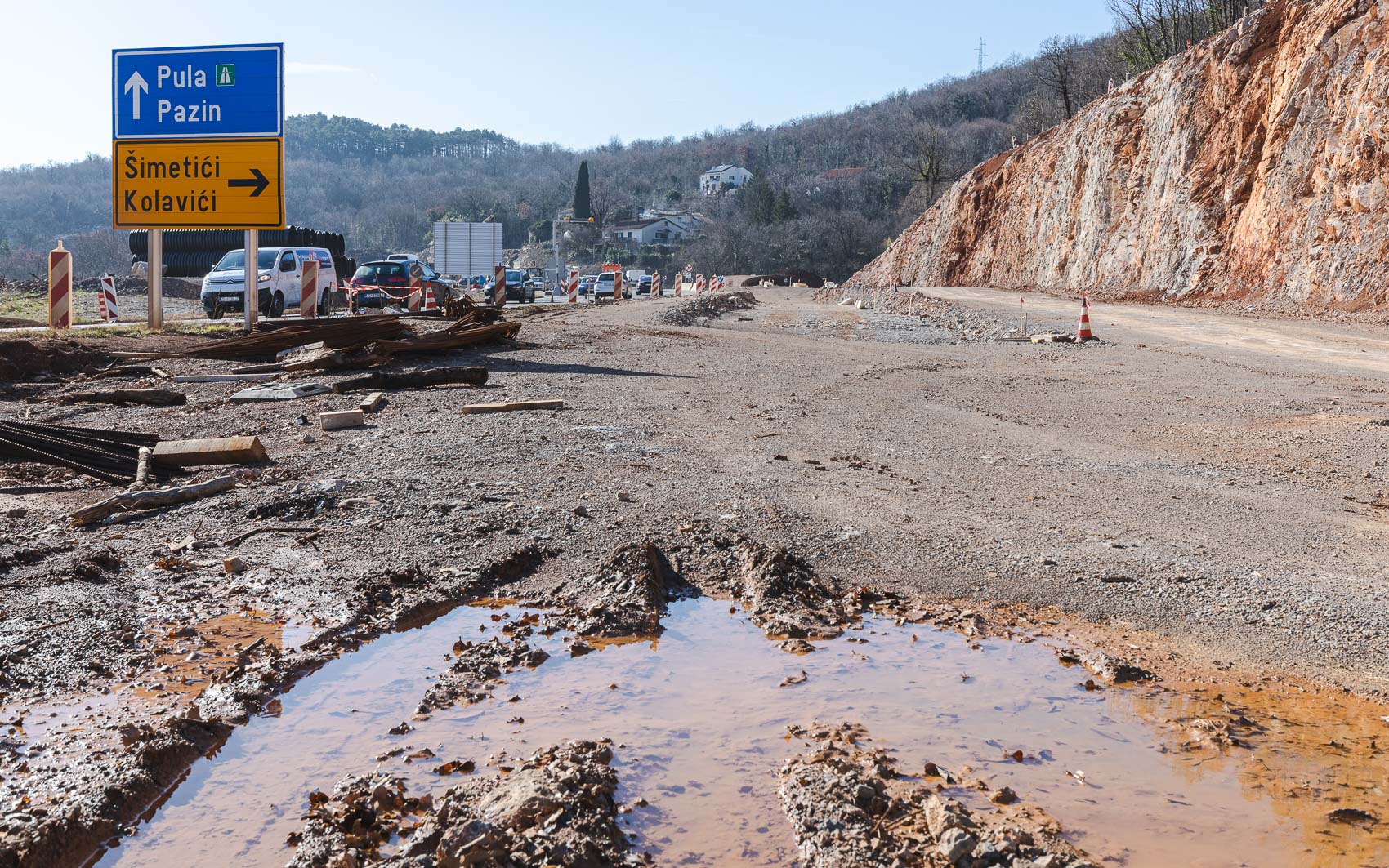 Radovi dionica Učka autoput cesta-5323 Radovi dionica Učka autoput cesta-5323