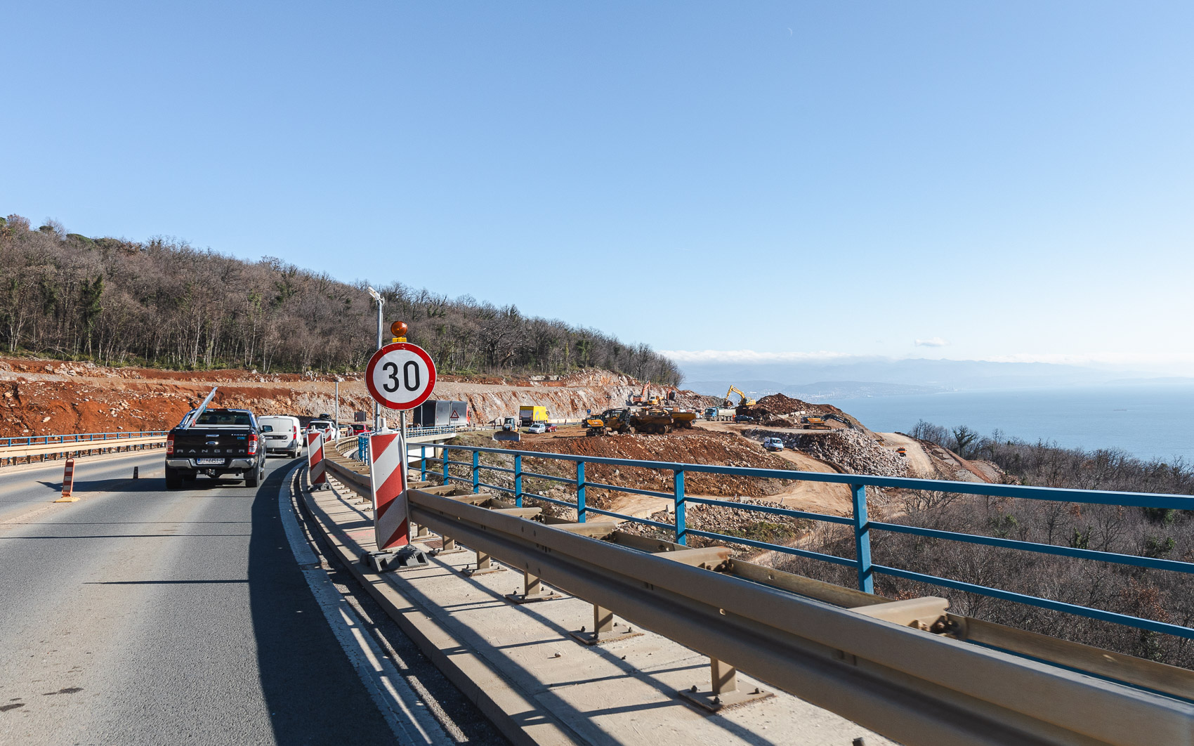 Radovi dionica Učka autoput cesta-5334 Radovi dionica Učka autoput cesta-5334