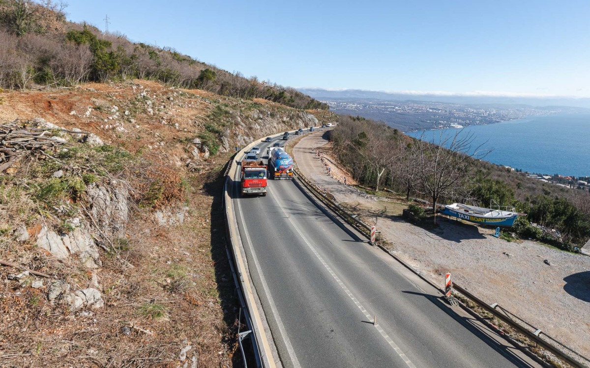 Radovi dionica Učka autoput cesta-5362
