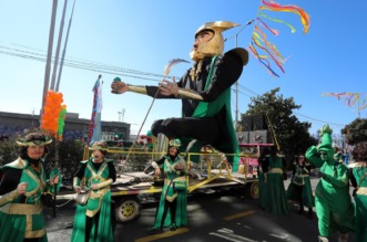 Rijeka: Povorka maškara na Riječkom karnevalu Rijeka: Povorka maškara na Riječkom karnevalu