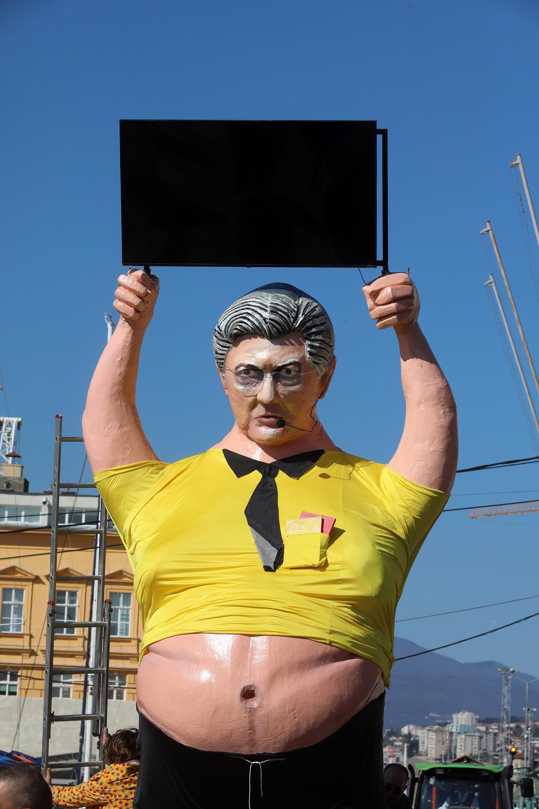 Rijeka: Povorka maškara na Riječkom karnevalu Rijeka: Povorka maškara na Riječkom karnevalu