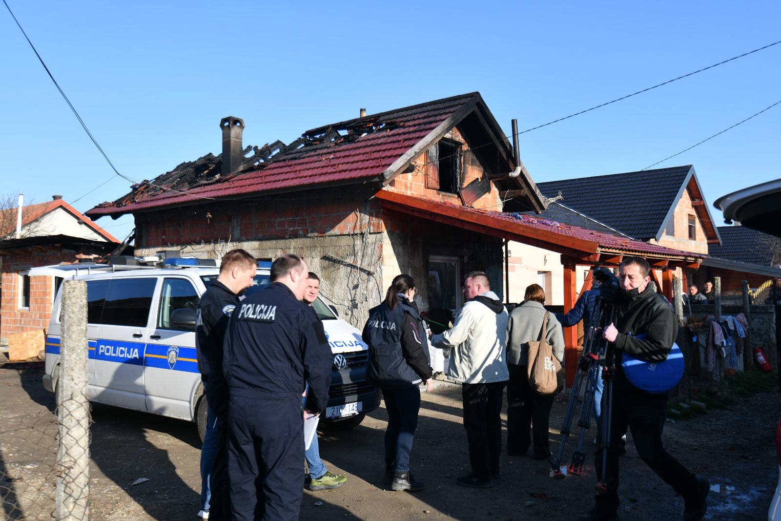 Troje djece poginulo u požaru u Kuršancu, žena i jedno dijete su u bolnici