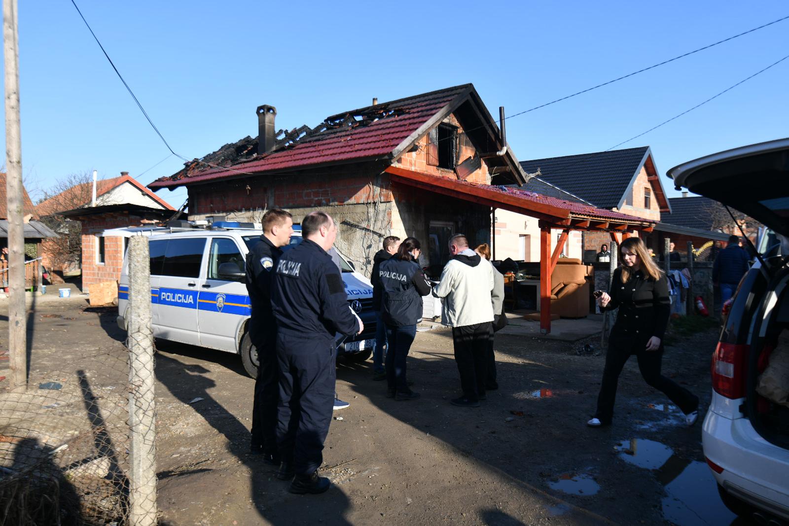 Troje djece poginulo u požaru u Kuršancu, žena i jedno dijete su u bolnici
