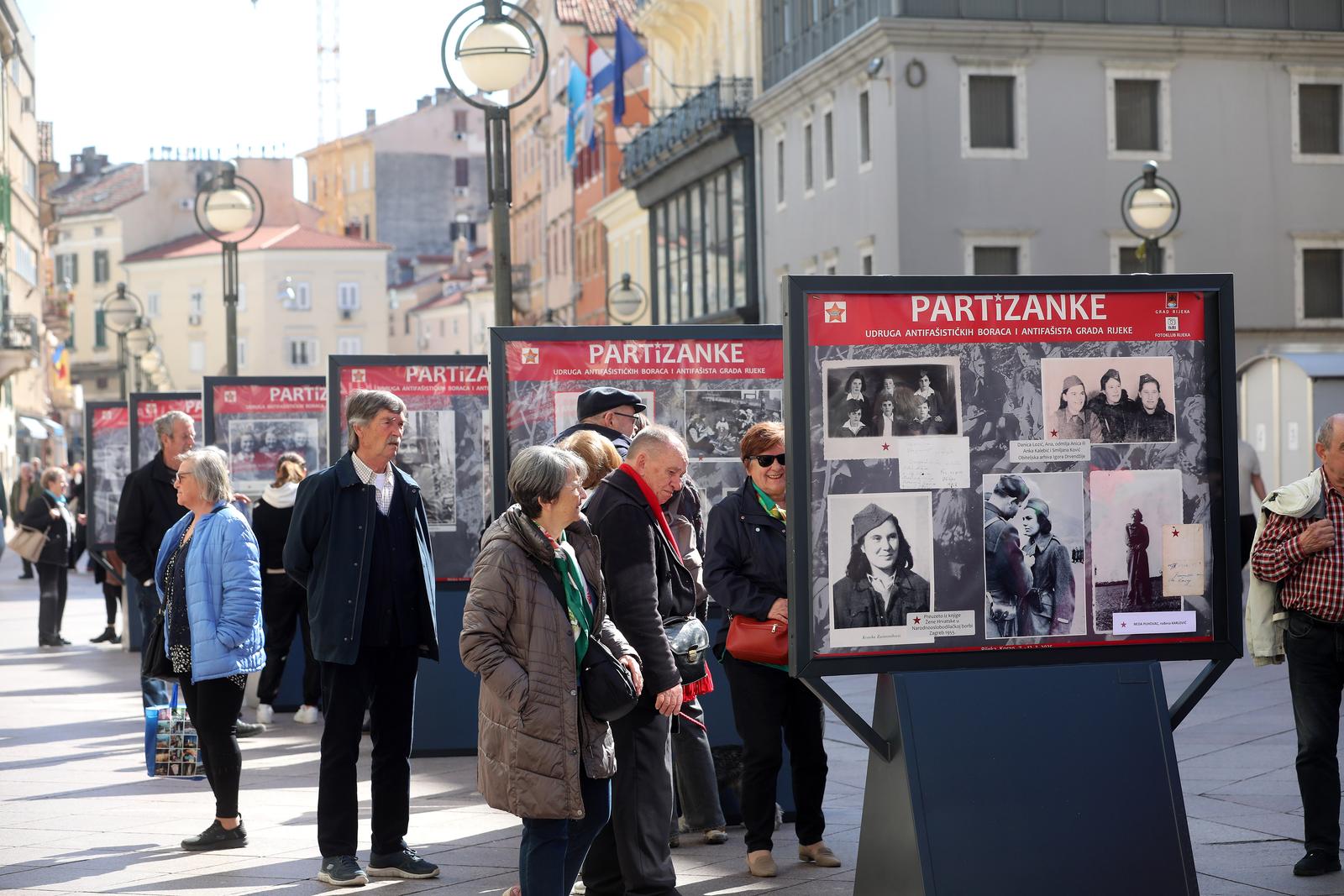 Rijeka: Izložba “Partizanke” povodom Dana žena