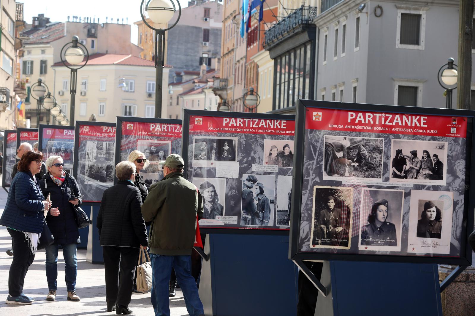 Rijeka: Izložba “Partizanke” povodom Dana žena