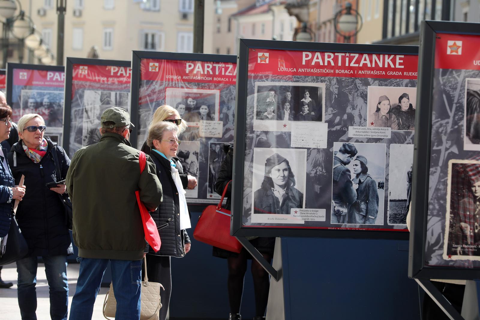 Rijeka: Izložba “Partizanke” povodom Dana žena