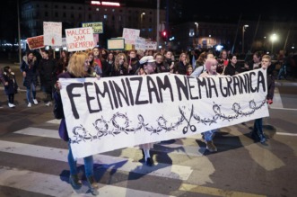 U Rijeci održan Noćni marž povodom Međunarodnog dana žena U Rijeci održan Noćni marž povodom Međunarodnog dana žena