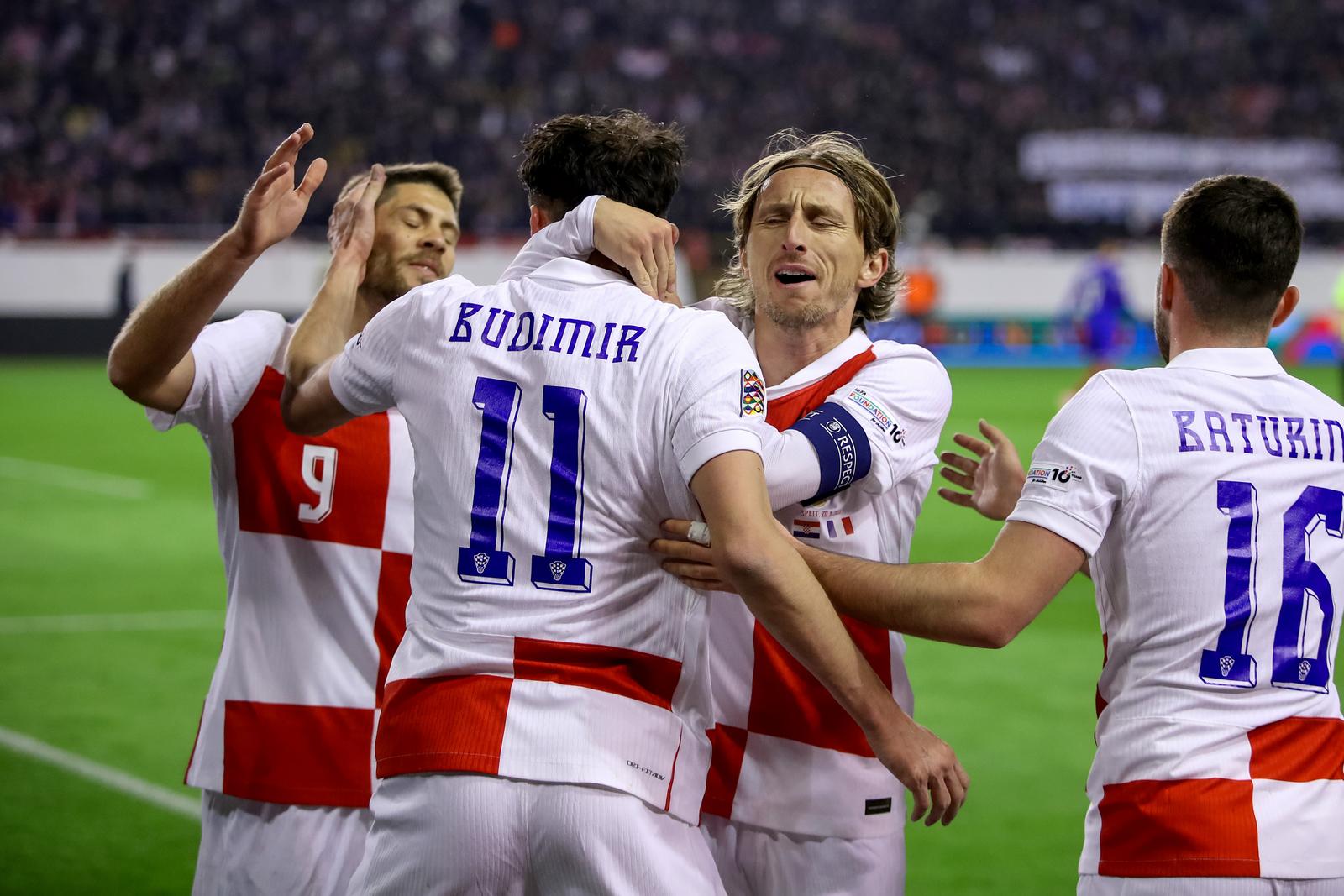 Prva utakmica četvrtfinala UEFA Lige nacija između Hrvatske i Francuske Prva utakmica četvrtfinala UEFA Lige nacija između Hrvatske i Francuske