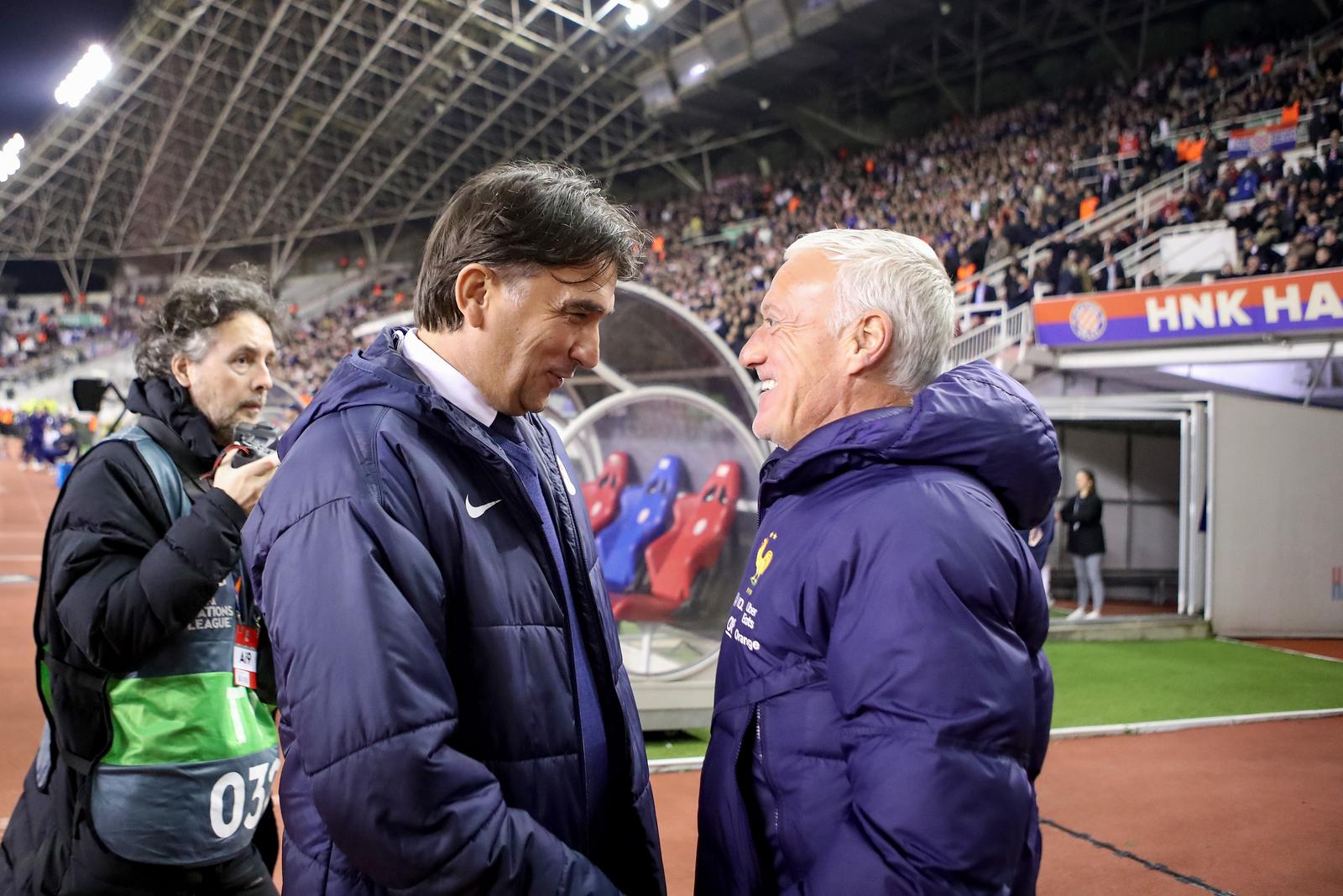 Prva utakmica četvrtfinala UEFA Lige nacija između Hrvatske i Francuske Prva utakmica četvrtfinala UEFA Lige nacija između Hrvatske i Francuske