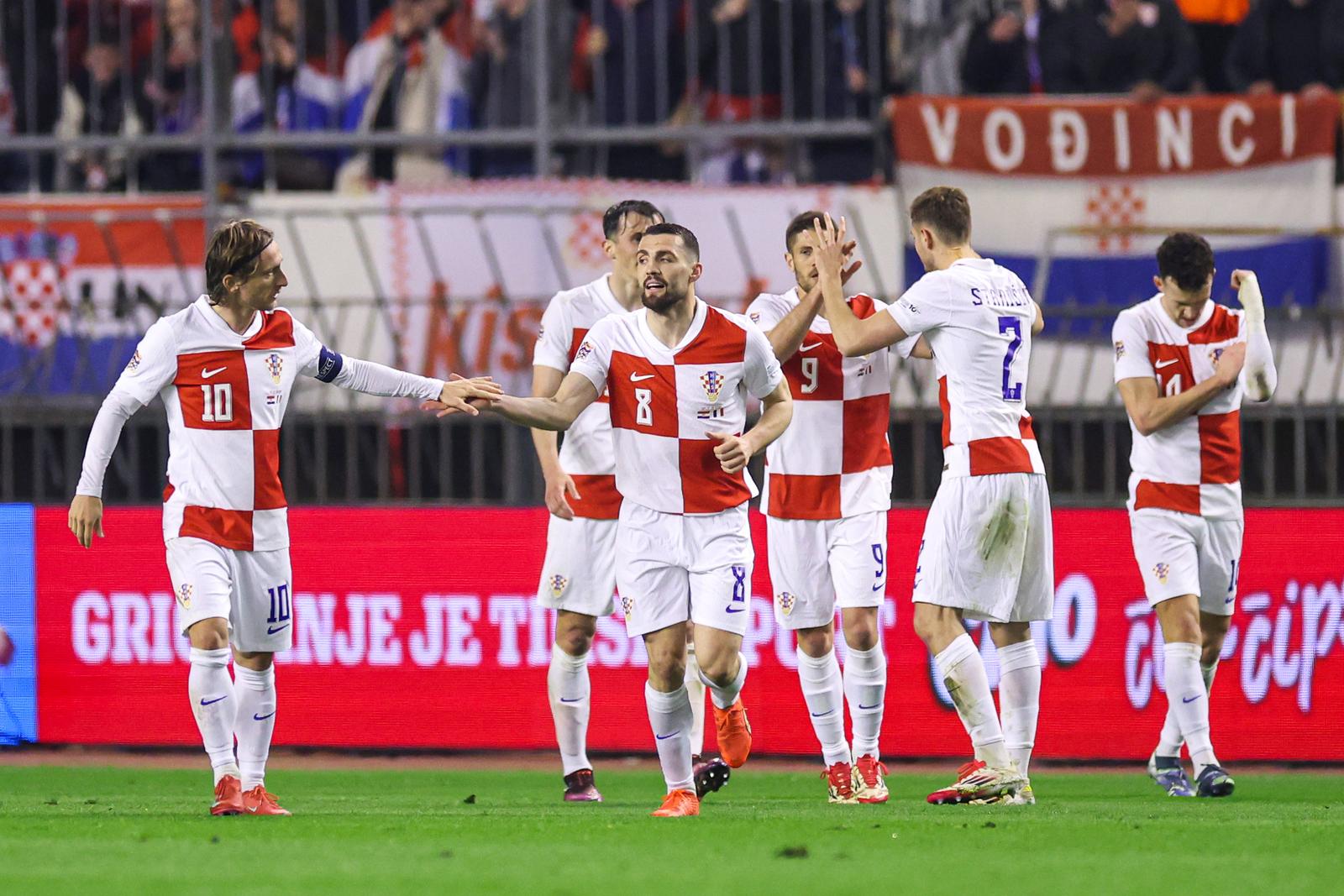 Prva utakmica četvrtfinala UEFA Lige nacija između Hrvatske i Francuske Prva utakmica četvrtfinala UEFA Lige nacija između Hrvatske i Francuske