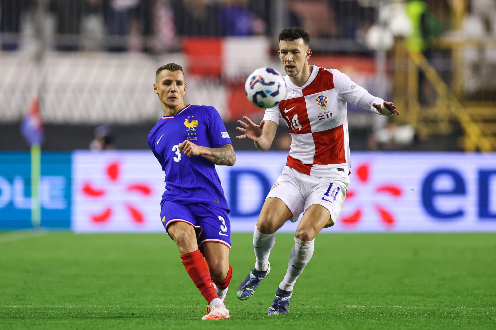 Prva utakmica četvrtfinala UEFA Lige nacija između Hrvatske i Francuske Prva utakmica četvrtfinala UEFA Lige nacija između Hrvatske i Francuske