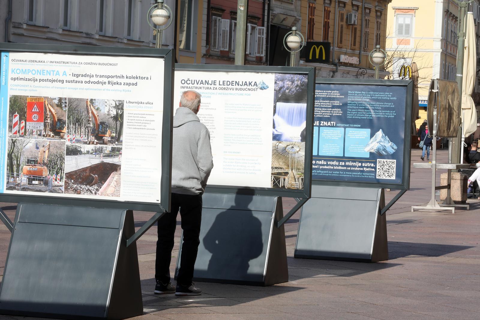 Rijeka: Izložba “Očuvanje ledenjaka – prilagodba je ključna za budućnost” na Korzu