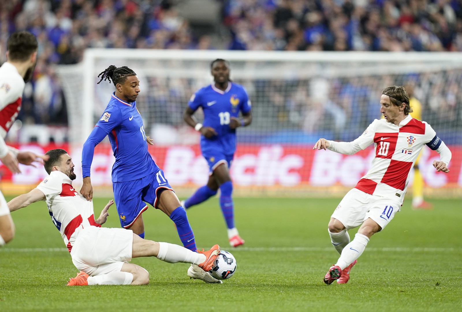 Pariz: Druga utakmica četvrtfinala UEFA Lige nacija između Francuske i Hrvatske Pariz: Druga utakmica četvrtfinala UEFA Lige nacija između Francuske i Hrvatske