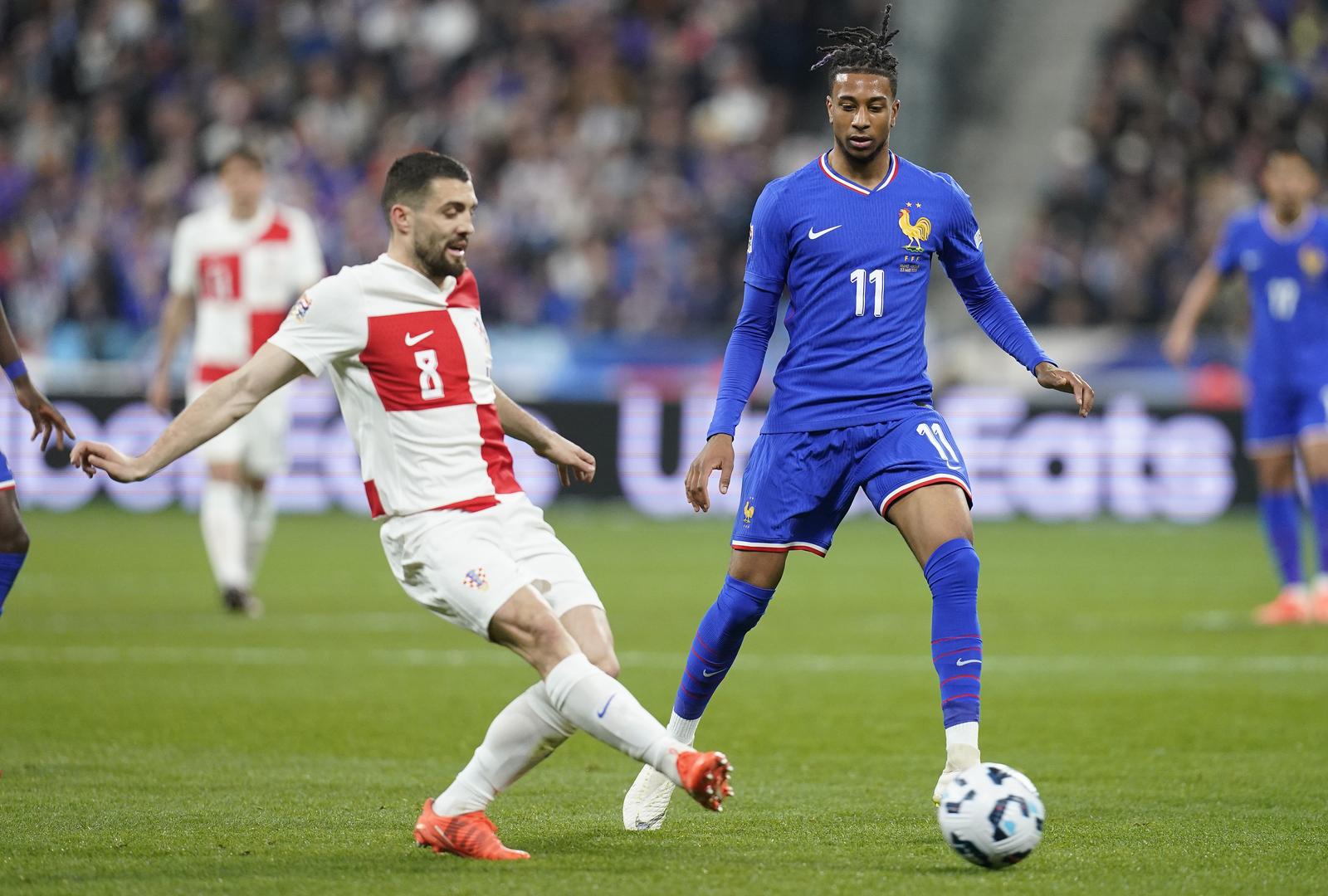 Pariz: Druga utakmica četvrtfinala UEFA Lige nacija između Francuske i Hrvatske Pariz: Druga utakmica četvrtfinala UEFA Lige nacija između Francuske i Hrvatske