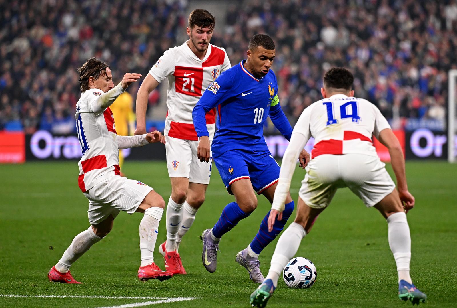 Pariz: Druga utakmica četvrtfinala UEFA Lige nacija između Francuske i Hrvatske Pariz: Druga utakmica četvrtfinala UEFA Lige nacija između Francuske i Hrvatske